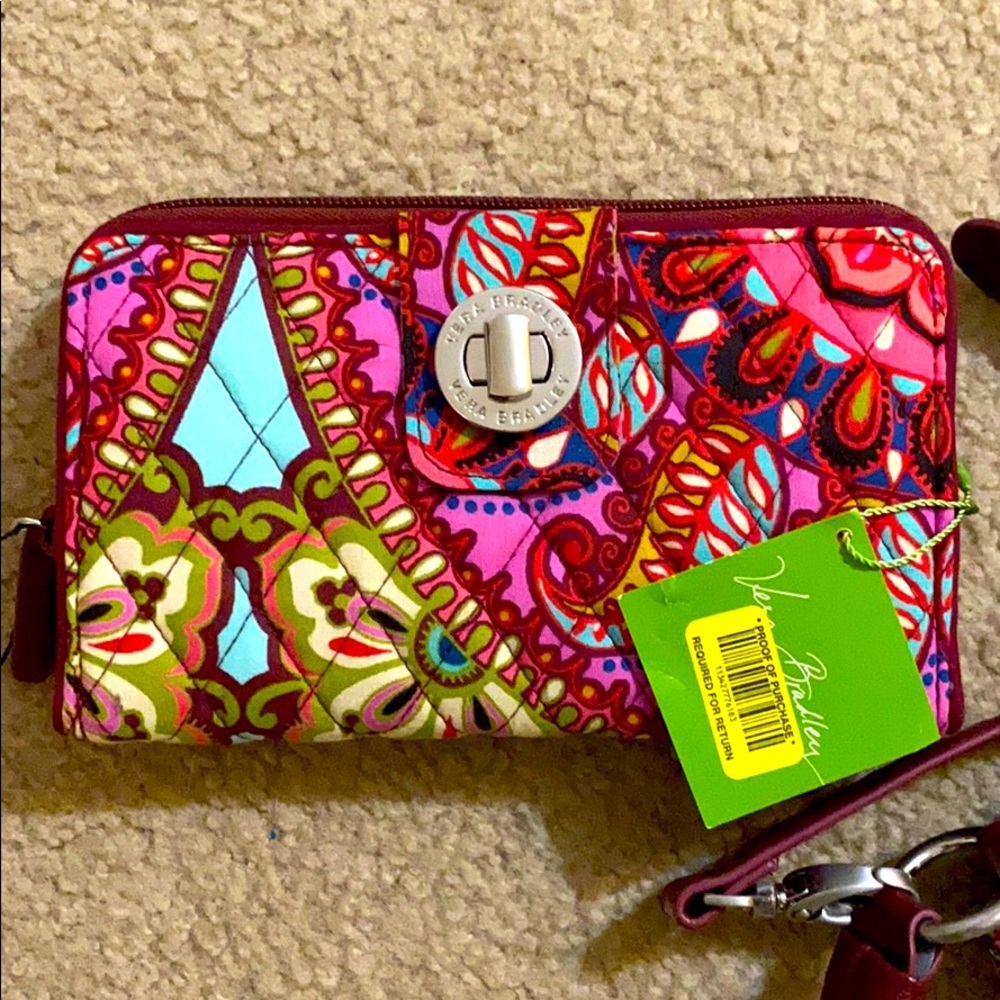 Vera Bradley Turnlock Wallet